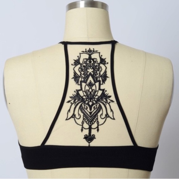 HENNA • Black Bralette Brand New - Picture 6 of 8